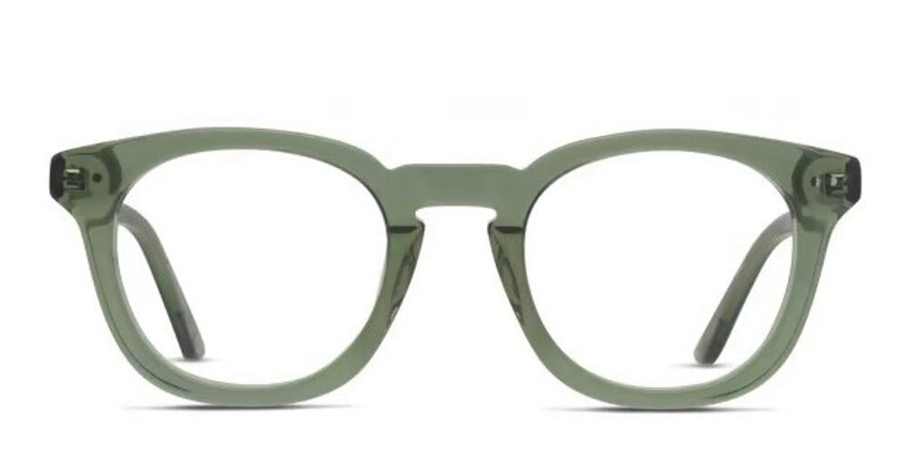 MUSE DEGROM 35-002432 GREEN CLEAR EYEGLASSES FRAMES AUTHENTIC